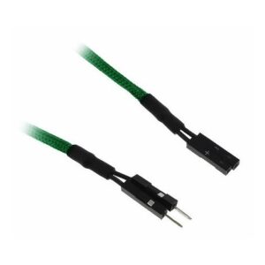 Bitfenix Bfa-Msc-2io30gk-Rp Alchemy Multisleeved(2) Cable - 2pin I/O 30cm Extension Cable ( For Power / Reset / Hdd .. Etc From Case Control Panel To Mb ) - Green