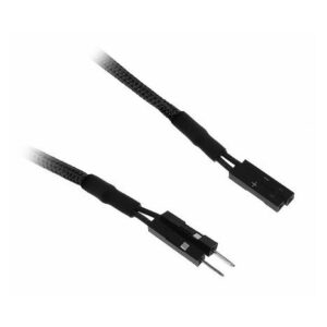 Bitfenix Bfa-Msc-2io30kk-Rp Alchemy Multisleeved(2) Cable - 2pin I/O 30cm Extension Cable ( For Power / Reset / Hdd .. Etc From Case Control Panel To Mb ) - Black