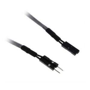Bitfenix Bfa-Msc-2io30sk-Rp Alchemy Multisleeved(2) Cable - 2pin I/O 30cm Extension Cable ( For Power / Reset / Hdd .. Etc From Case Control Panel To Mb ) - Silver