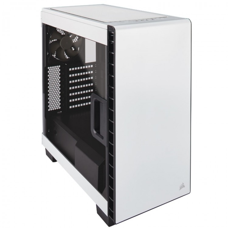 Corsair Carbide Series 400 Clear - White With Black Interior