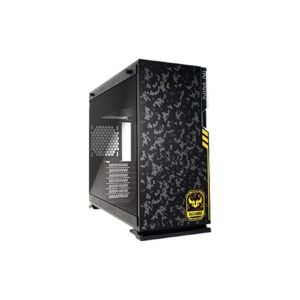 Inwin 101 Asus Tuf Gaming Black Tempered Glass Atx Mid Tower Desktop Chassis (no psu)