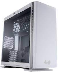InWin 307 White Mid Tower Atx ARgb Gaming Desktop Chassis with Tempered Glass Side Panel (no psu)
