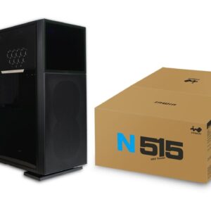 Inwin 515 Black Mid Tower Desktop Chassis with Tempered Glass Side Panel (no psu)
