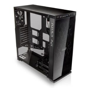Inwin Cf05 805 Black Infinity Tempered Glass Mid Tower Desktop Chassis