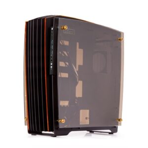 Inwin Ca02 H-Frame 2.0 Yellow LED E-Atx Open Frame Desktop Chassis with 1065w Power Supply