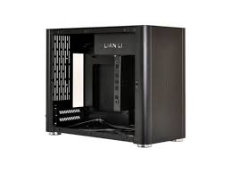 Lian-Li Pc-Q38 Mini Itx Chassis with Windowed Side Panel - black