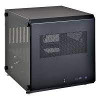 Lian-Li Pc-V700 Black No Psu ( Front + Bottom Placed Design ) Mini-Tower ( 400x210x496mm ) For Atx