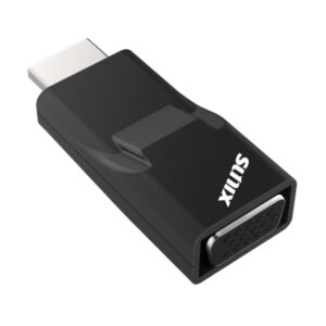 Sunix H2v37c0 Hdmi To Vga Dongle - With Emi Shielding For Anti-Jamming Signal Support Upto Wuxga 1920x1200 - Retail Pack