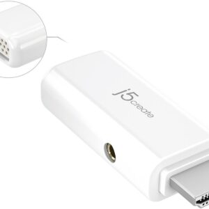 J5 Create Jda203 Hdmi->Vga+Audio Converter