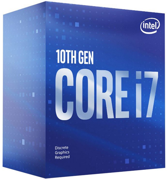 Intel Comet Lake Lga1200 I7-10700k / I7-10700ka - 8 Cores+Hyper-Threading / 16 Threads 3.8ghz Box Cpu / 5.1ghz Turbo Boost Unlocked Clock Multiplier 14nm Sse4 Avx2 Bmi Fma3 Sba Vpro Tsx Vt-X + Vt-D + Aes-N Built-In Dual Channel Ddr4-2933 ( Non-E