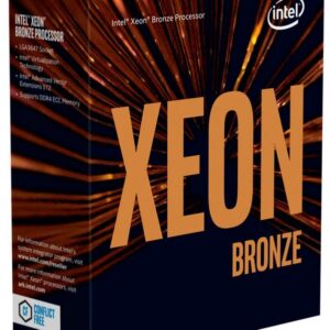 Intel Xeon Scalable Bronze 3204 ( Support Dual Cpu Socket ) Socket Lga3647 Skylake-Sp 6 Cores 1.9ghz 85w Avx-512 + Vpro + Vt-X + Vt-D + Txt + Dbs ( Demand-Based Switching ) 9.6gt/S - 2x Upi 14nm - Shared 8.25mb L3 Cache Built-In 6-Channel Ddr4-213
