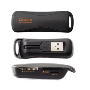 Coolermaster Choiix Carpal Blk 54-In-1 Card Reader