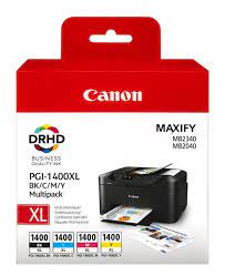 Canon Pgi-1400xl Black+Cyan+Magenta+Yellow