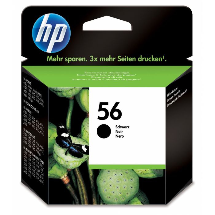 Hp C6656ae No.56 19ml Black Ink