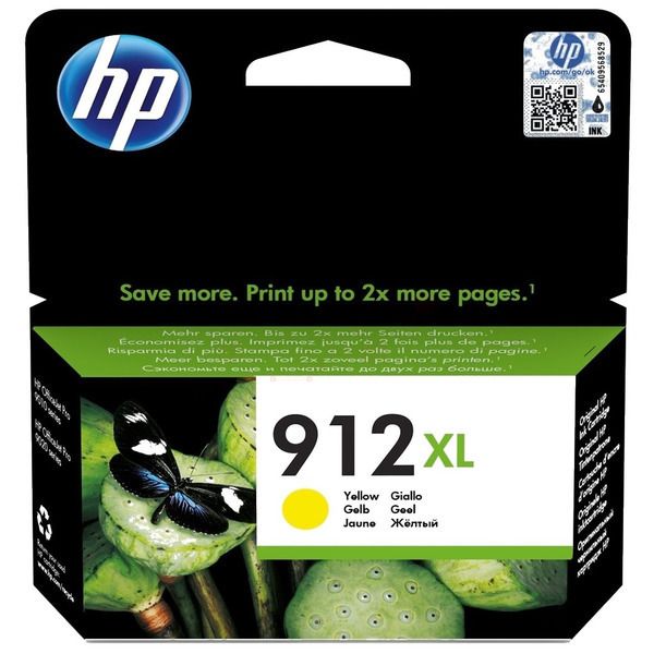 Hp 3yl83a No.912 Xl Yellow 825 Pages