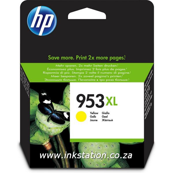 Hp F6u18a No.953xl Yellow 1600 pages