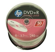 Verbatim 5j/2.4hp R00032s DVD+R Double Layer Blank DVD