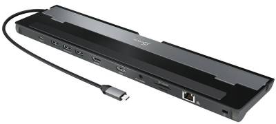 J5 Create Jcd542 Dual Display Docking Station - Usb3.0 Type-C ( Gen1/5gbps ) Universal Docking Station