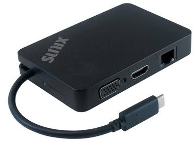 Sunix Usb Type C Mini Dock With Usb3.0