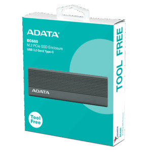 Adata EC680 M.2 type-C Gen2 Nvme Enclosure