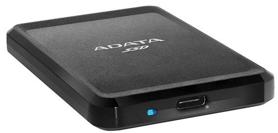 Adata Sc685 Series External Tlc Ssd 250gb Black Usb3 Gen2