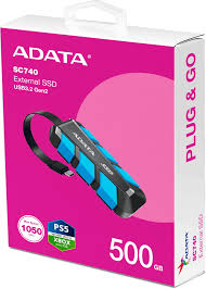 Adata 500g Sc740 Type-C Gen2