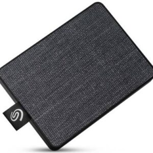 Seagate Stje1000400 / Stkg1000400 External 1tb/1000gb Ssd One-Touch Series - Black Woven Fabric 400mb/Sec 70x50x11mm Usb3 Type-A Usb-Powered With Sync Plus + 1-Year Mylio Create + 2 Months Adobe Creative Cloud Photography Plan - 3 Years Warranty