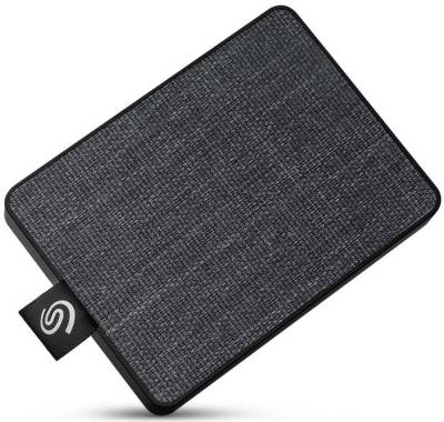 Seagate Stje1000400 / Stkg1000400 External 1tb/1000gb Ssd One-Touch Series - Black Woven Fabric 400mb/Sec 70x50x11mm Usb3 Type-A Usb-Powered With Sync Plus + 1-Year Mylio Create + 2 Months Adobe Creative Cloud Photography Plan - 3 Years Warranty