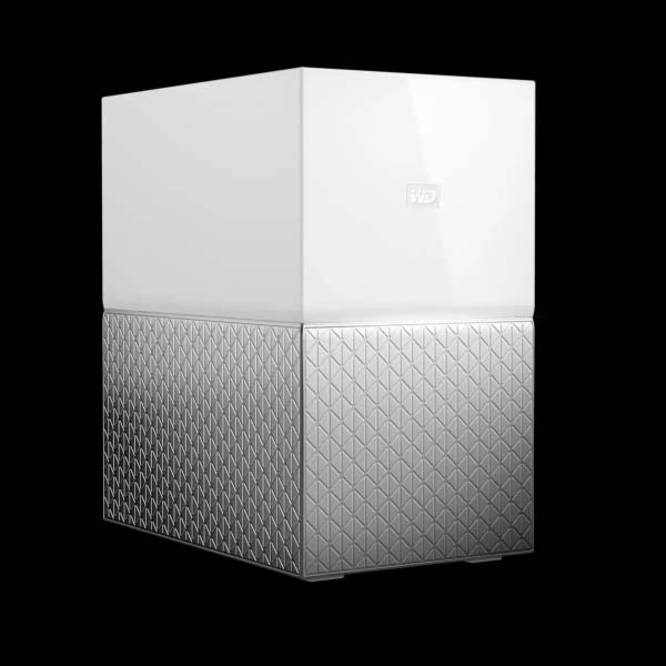 Wd Wdbmut0160jwt My Cloud Home Duo Dual Bay Nas 16tb ( 2x 8tb Wd Red Nas Drives 3.5" 7200rpm 128mb ) Support Raid 1/Jbod ( Mirror By Default ) Support Mobile App Gigabit Network + 2x Usb3 ( Usb2.0 Backward Compatible ) 180x160x100mm - 2 Years