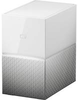 Wd Wdbmut0040jwt My Cloud Home Duo Dual Bay Nas 4tb ( 2x 2tb Wd Red Nas Drives 3.5" 7200rpm 64mb ) Support Raid 1/Jbod ( Mirror By Default ) Support Mobile App Gigabit Network + 2x Usb3 ( Usb2.0 Backward Compatible ) 180x160x100mm - 2 Years