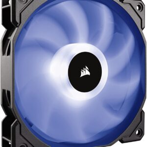 Corsair Co-9050021-Ww Sp120 Led - Blue ; 120x120x25mm Sleeve Bearing 7 Blades 1650rpm 26.4dba 57.24cfm 1.46 Mm/H2o Static Pressure