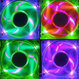 Vizo 120mm Uv-L Blue & Green Cooling Fan