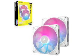 Corsair Rx140 White Rgb Icue Link X2