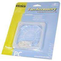 Vantec Vdk-60 60mm System Fan Vibration Dampener Kit Clear - Ultra-Light Silicon Gel To Reduce Noises