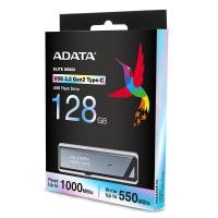 Adata Aeli-Ue800-128g-Csg 128gb Ue800 Flash Drive With Metal Casing + Keyring Loop Usb3 (Gen2/10gbps) Type-C For Pc Or Mobile Devices Read/Write : 1000/550 Mb/Sec Capless Sliding Design 73x21x9mm Support Linux Mac Os - 5 Years Warranty