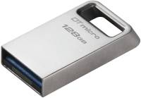 Kingston Dtmc3g2/128gb Datatraveler Micro Usb3 Type-A ( Usb2.0 Backwards Compatible ) 128gb Flash Drive Read Upto 200 Mb/Sec 24.95x12.2x4.5mm Micro Size Support Linux Mac Os - 5 Years Warranty