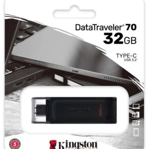 Kingston Dt4000g2dm/32gb Datatraveler 4000g2 Managed-Ready With Built-In Anti-Virus 32gb Usb3.0 Flash Drive With Safeconsole - Centralized Management System Fips 140-2 Level 3 Certified 256-Bit Hardware-Based Aes Security On All Data Rugged And Water