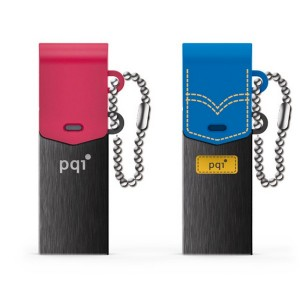 Pqi 6001-032gr1001 Connect301 32gb Blue - Usb3.0 / Microusb Dual-Connectors Flash Drive Cob ( Chip-On-Board ) Design 36.8x15x7.2mm - Limited Lifetime Warranty