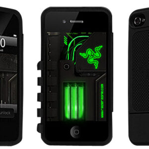 Razer Gaming Gear - Iphone4 Series Protection Casing - Heavy Duty Silicone Industrial-Strength Silicone Rubberized Finish And Design For Better Grip