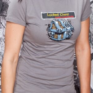 Gaming Merchandise - World Of Warcraft - T-Shirt - Locked Chest - Woman - Medium - Blizzard Licensed