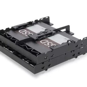 Icydock Mb344sp - 4x 2.5" To 1x 5.25" Mounting Bracket Upto 9.5mm Plastic Tool-Less Design With Drive Stablizer