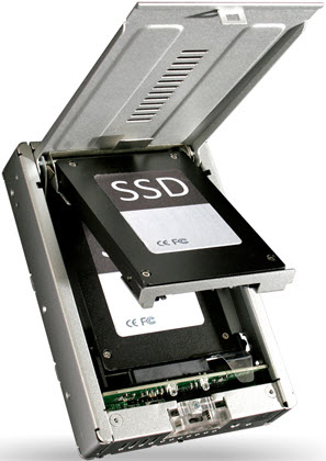 Icydock Mb982spr R1 - 2x 2.5" ( Upto 9.5mm ) To 1x 3.5" Drive Carrier ( Work As Standard 3.5" Hdd ) With Built-In Raid Controller ( Jbod Big Raid 0/1 ) Aluminum With Emi Grounding