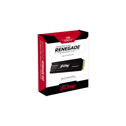 Kingston Ngff 1tb Fury Renegade M.2 Nvme with heatsink