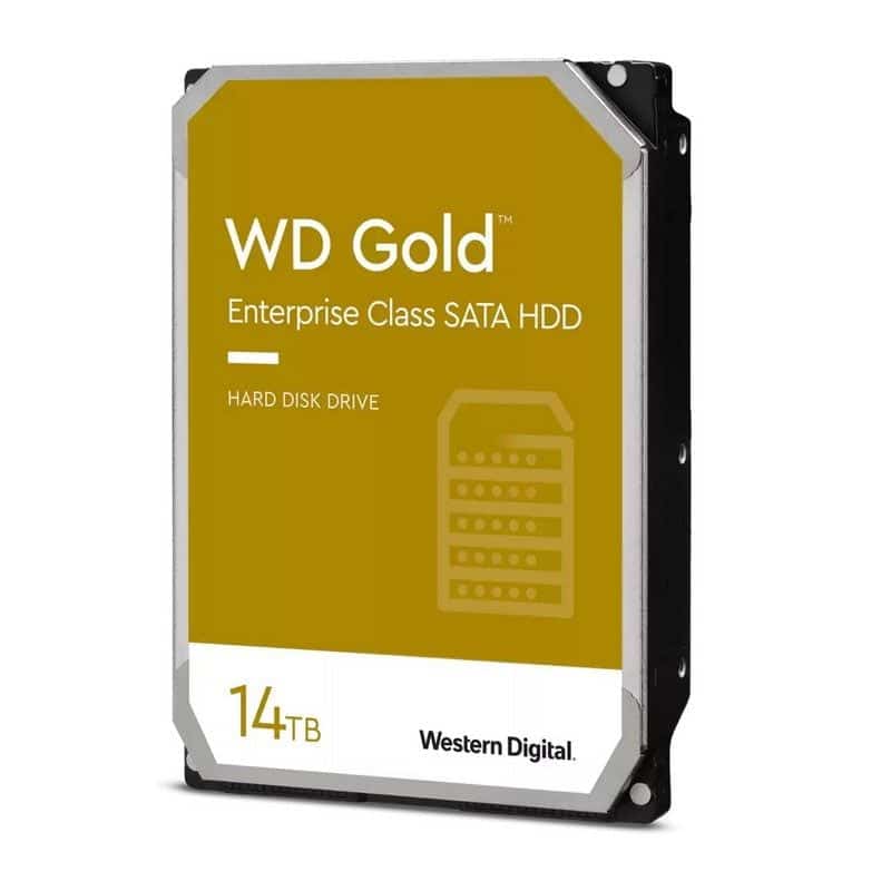 Western Digital Gold For Enterprise Wd141kryz 14000gb/14tb 7200rpm 512mb Cache Sata6g Dual Processor 2.5m Mtbf Sustained Data Rate - 267mb/Sec - 5 Years Warrenty