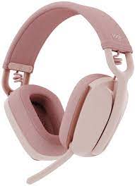 Logitech 981-001224 Zone Vibe 100 Wireless Bluetooth Stereo Headset Pink - With Flexible Microphone Boom ( Dual Omni-Directional Mems Mics With Directional Beamforming ) Digital Signal Processing With Ncat Volume + Mute + Call Buttons On Earpiece 40mm