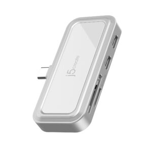 J5 Create Jch167 USB-C to Dual Usb-C and SdCard Hub