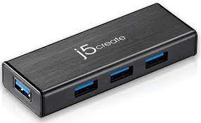 J5 Create Juh340 4 Port Usb3.0 Hub with Power Delivery