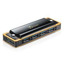 J5 Create Juh345re 4 Port Usb3.0 Hub Red+White