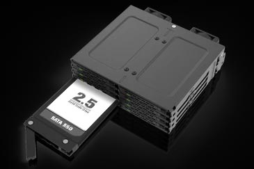 Icydock Mb992tray-B 2.5" Sata Upto 9.5mm Height Inner Tray With Latch Lock - For Mb508/Mb608/Mb992/Mb996 Series