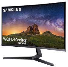 Samsung C32jg50 Curved Gaming Series Led ( 1800r Curvature ) 144hz Amd Freesync Silver Wqhd 2560x1440 ; Brightness- 300cd/M2 ; Contrast Ratio- 3000:1 / Mdc Response Time- 4ms 75x75mm Vesa-Wall Mount - 2xhdmi+ Displayport+ Audio Out(3.5mm)